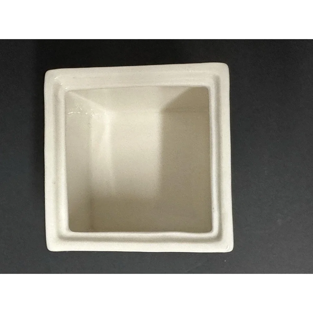 Hallmark Trinket Box Sun Moon Light Love Square Ivory Gray Rick Cusick Celestial